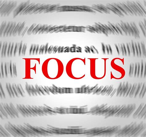 focusing meaning
