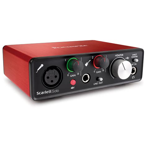 focusrite scarlett solo 2nd gen