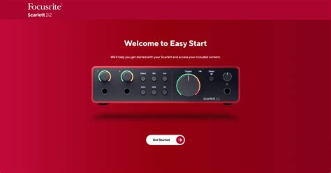 Getting Started Podcast Software Focusrite