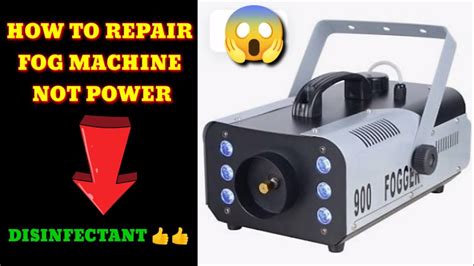 Fog Machine Is Not Working