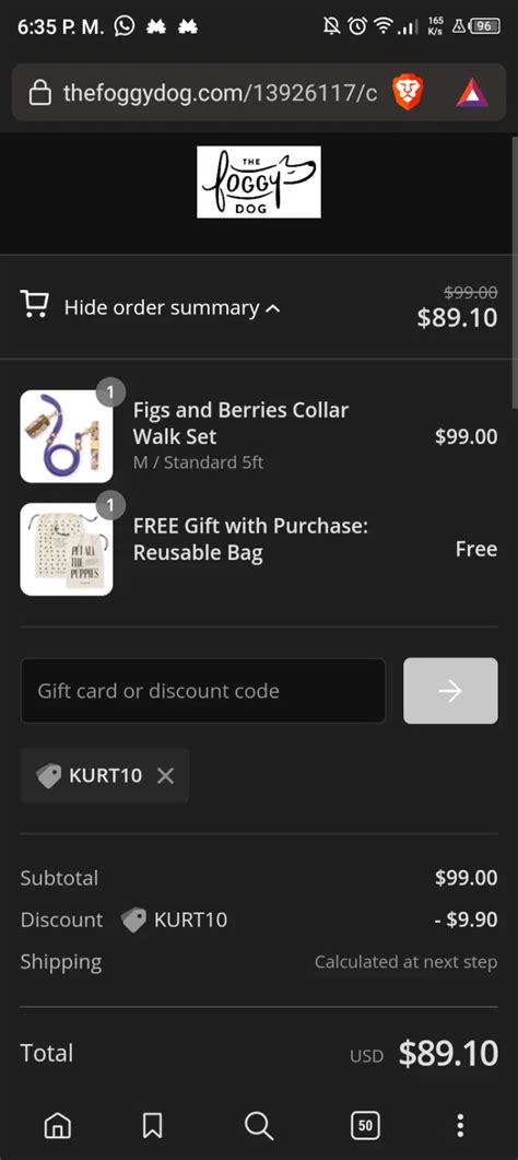 foggy dog discount code