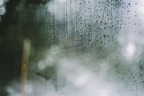 foggy window pane