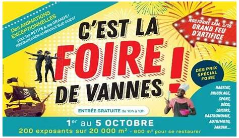 Foire Exposition 2020 | Vannes - Vannes Bretagne Sud (VBS)