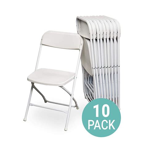 fold up white chair