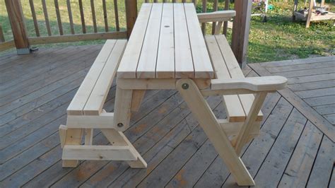 Folding Wood Chair Plans Unique How to Make A Pact Folding Picnic Table