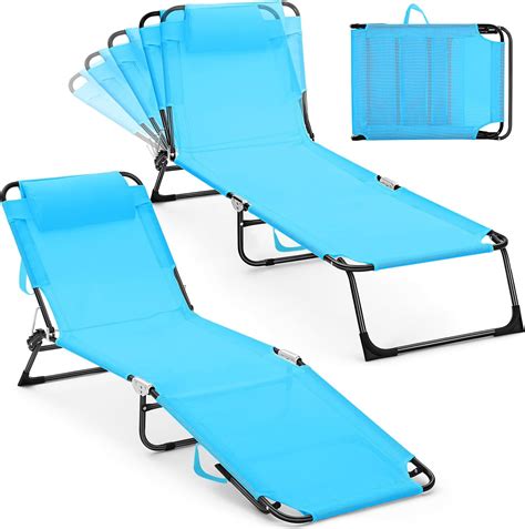 Foldable Beach Lounge Chairs