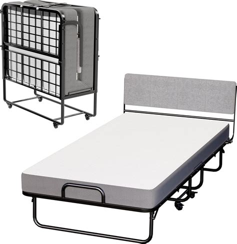 Foldable Bed Frame Headboard