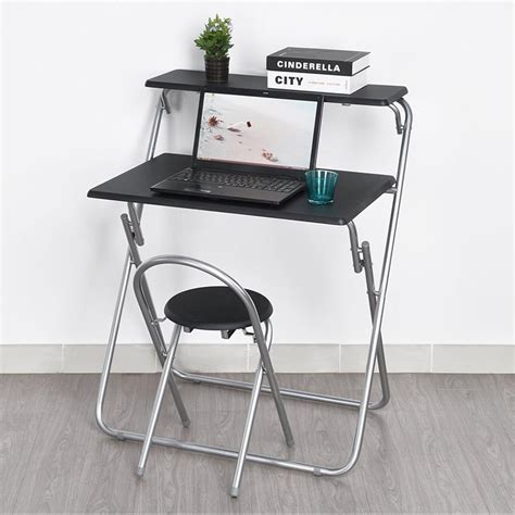 Foldable Desk Chair Combo