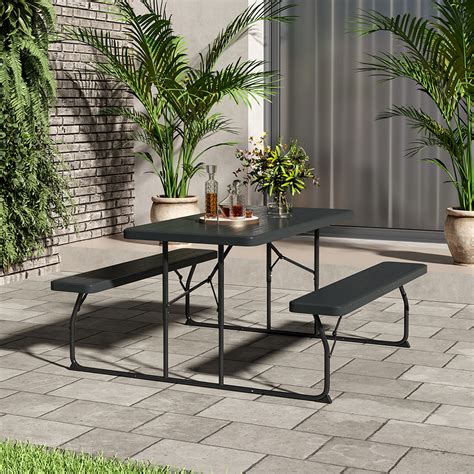Foldable Garden Table Set