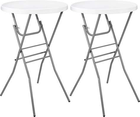 Foldable Round Bar Table