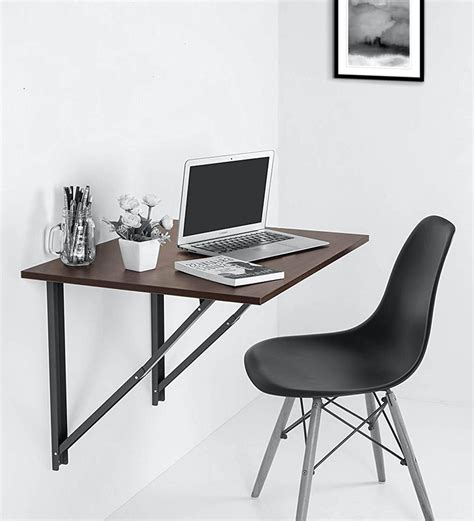 Foldable Study Table To Wall