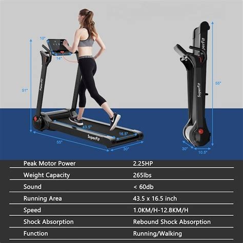 Foldable Treadmill Costway