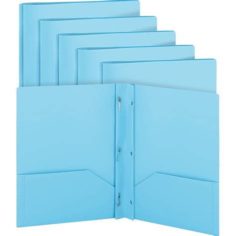 Folder With Pockets And Prongs