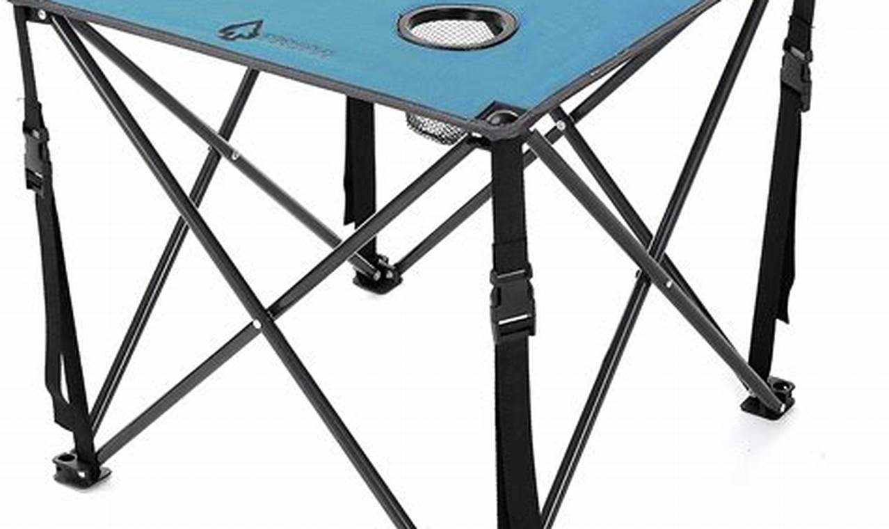 The Ultimate Guide to Selecting the Best Folding Camp Table with Cup Holders
