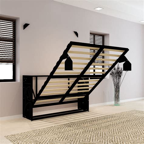 Folding Bed Frame Structure