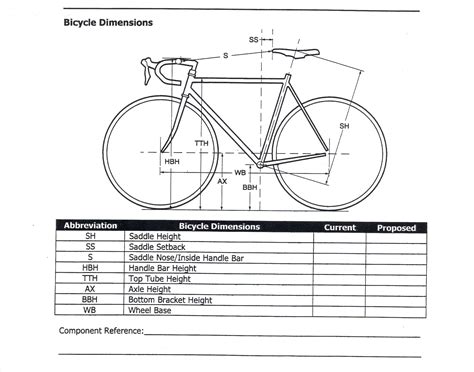 Folding Bicycle Dimensions