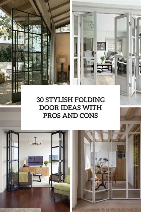 Stylish folding door ideas with pros and cons cover folding patio doors