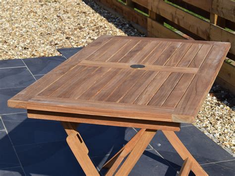 Folding Garden Table Rectangular