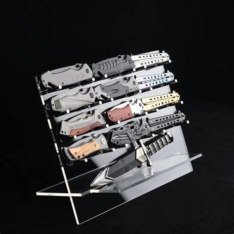 folding knife display stand
