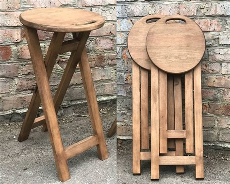 Folding Stool Wood