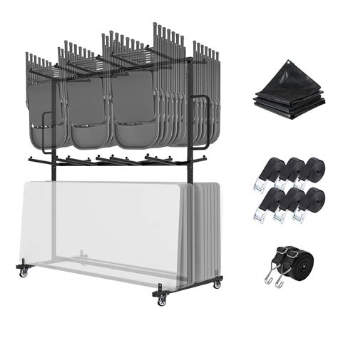 Folding Table And Chairs Holder
