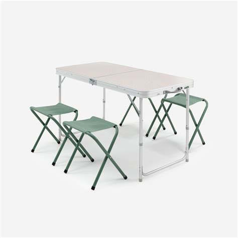 Folding Table With Stools