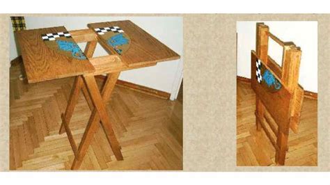 Folding Tray Table Diy