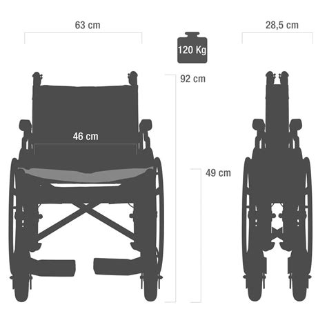 Folding Wheelchair Dimensions