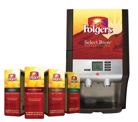 Folgers select brew coffee system