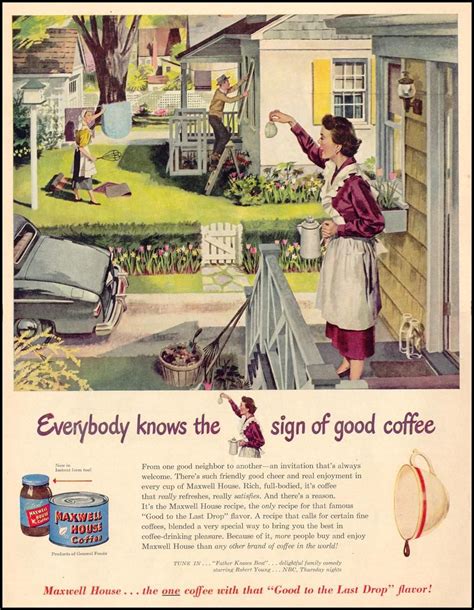 folgers coffee ads 1950s