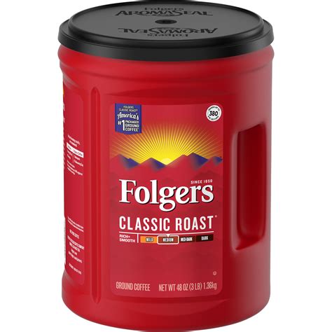 Folgers Coffee Can