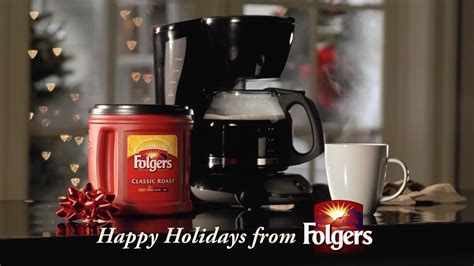 folgers coffee christmas commercial