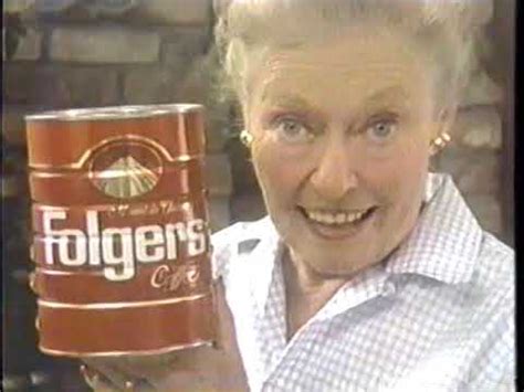 folgers coffee commercial 1980s