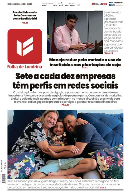 folha de londrina contato