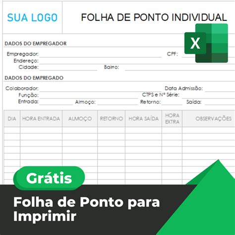 folhas de ponto ou folhas de pontos