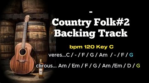 Folk Backing Track In C
