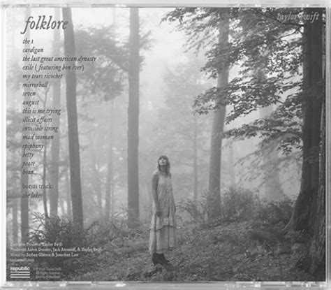 folklore taylor swift album list