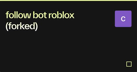 follow bot roblox - Codesandbox