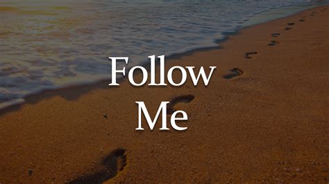 follow me