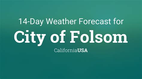 folsom ca weather today