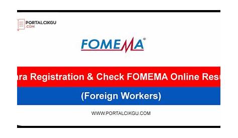 Fomema Online Results Check 2021 - Fomema Online Registration Fomema