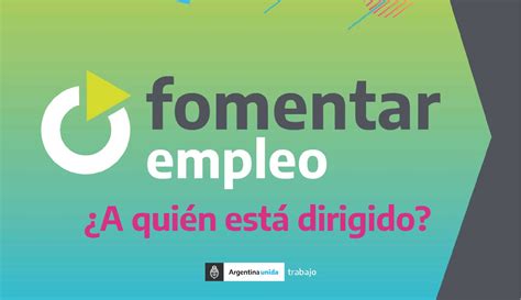 fomentar empleo enero 2024