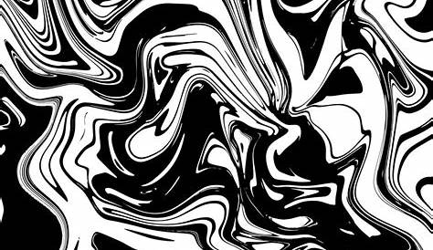 Texture de marbre liquide avec fond noir et blanc abstrait 1822090 Art