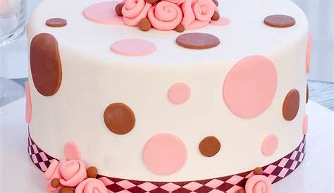 Fondant Cake Designs For Birthdays 2 Tier Cascading Blossom Tiered s Birthday