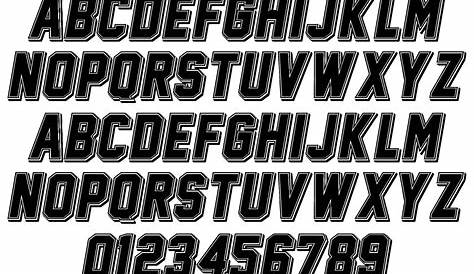 Jersey Sharp font by Jayde Garrow FontRiver