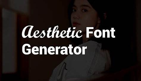 Font IG Aesthetic/Generator Keren yang Rekomended