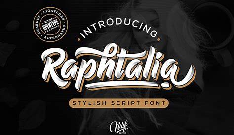 Raphtalia, Free Font from Nurf Designs - Typeyeah.