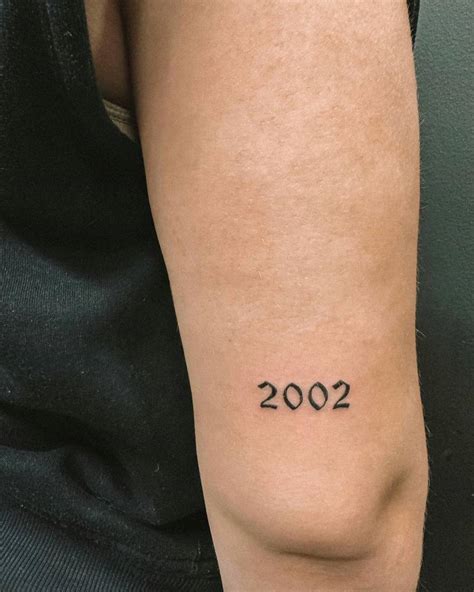 Font 2002 Tattoo Design