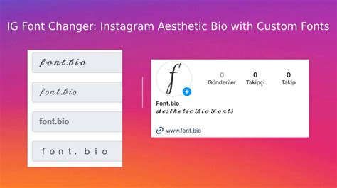 Font Changer Ig Bio