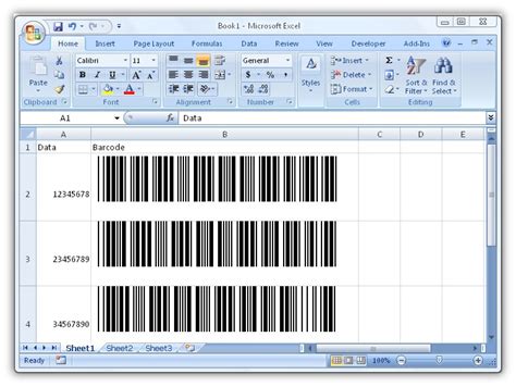 5 Tips Barcode Font Excel